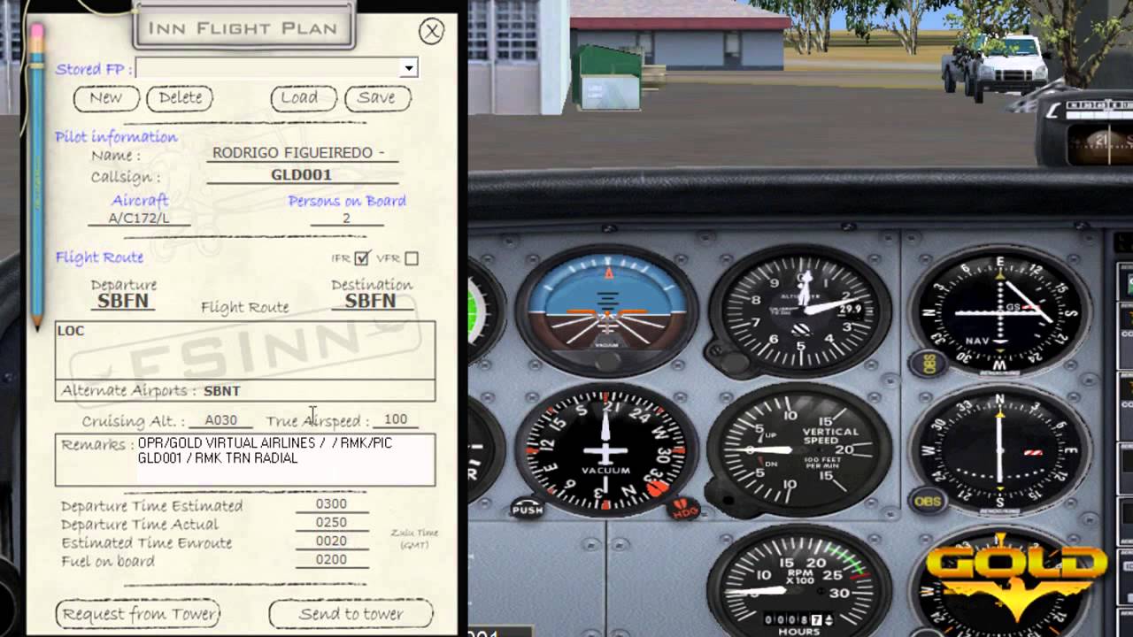 GLD - Tutorial VOR e Interceptação Radial Parte 1