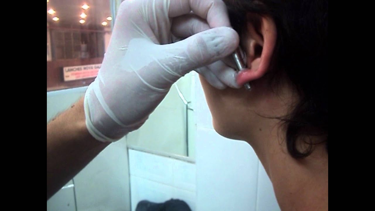 GREG TATTOO - Alargando a orelha do 0mm at&eacute; o 8mm