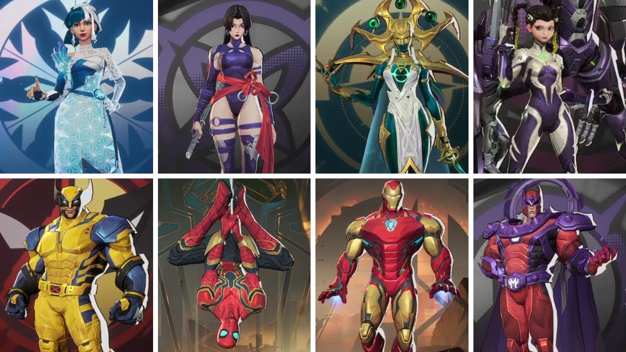 Marvel Rivals - All Skins Showcase
