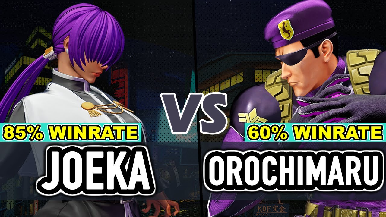 KOF XV ▰ JOEKA (O.Shermie/Najd/Goenitz) vs OROCHIMARU (Heidern/Leona/Antonov)