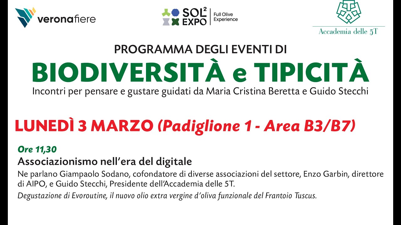 SOL2EXPO - Ore 11,30 - A5T - Associazionismo nell&rsquo;era del digitale
