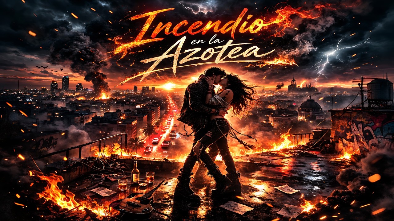 🔥“Incendio en la Azotea”🔥💔- rock alternativo - #PopRock#RockAlternativo#BaladaRock