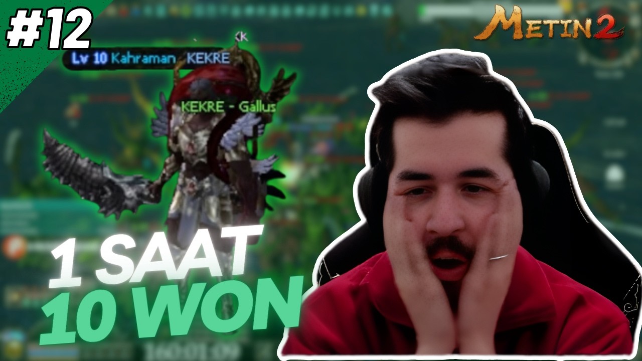 1 SAATTE 10 WON KASTIRAN FARMIMIZ!! AY IŞIĞI SİLAHLARI BEN GELİYORUM!! Metin2 TR Toros#12