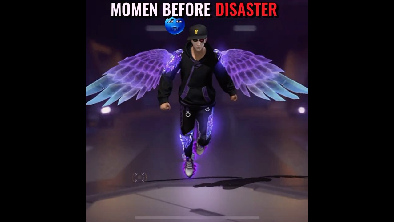 OB51 ANGELIC PURPLE AND EMOTES EVO M60 #freefire