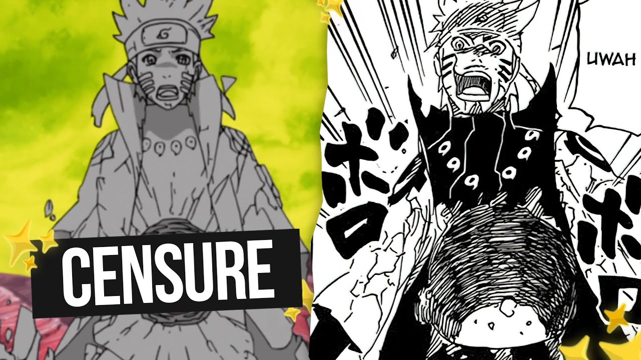 Les DIFFÉRENCES entre L'ANIME de NARUTO et le MANGA 🍃