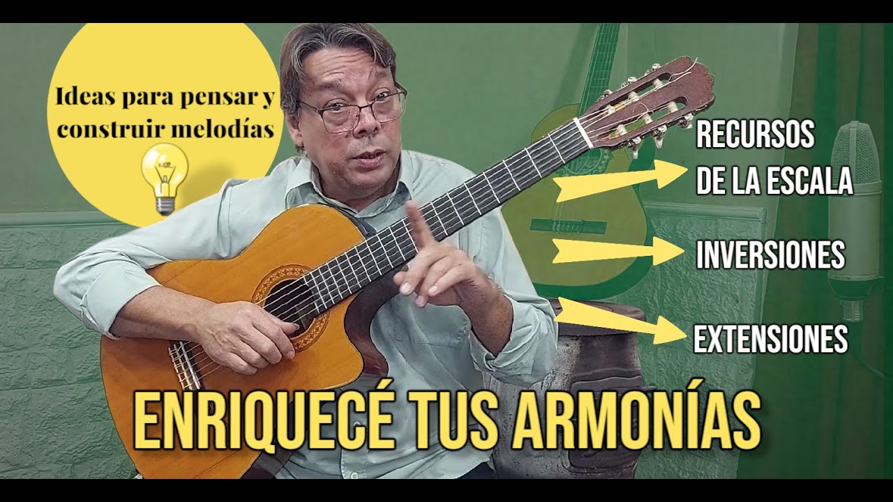 Pensar la melodía y su armonía: un enfoque creativo y funcional. #acordes #guitarra #chords #ギター