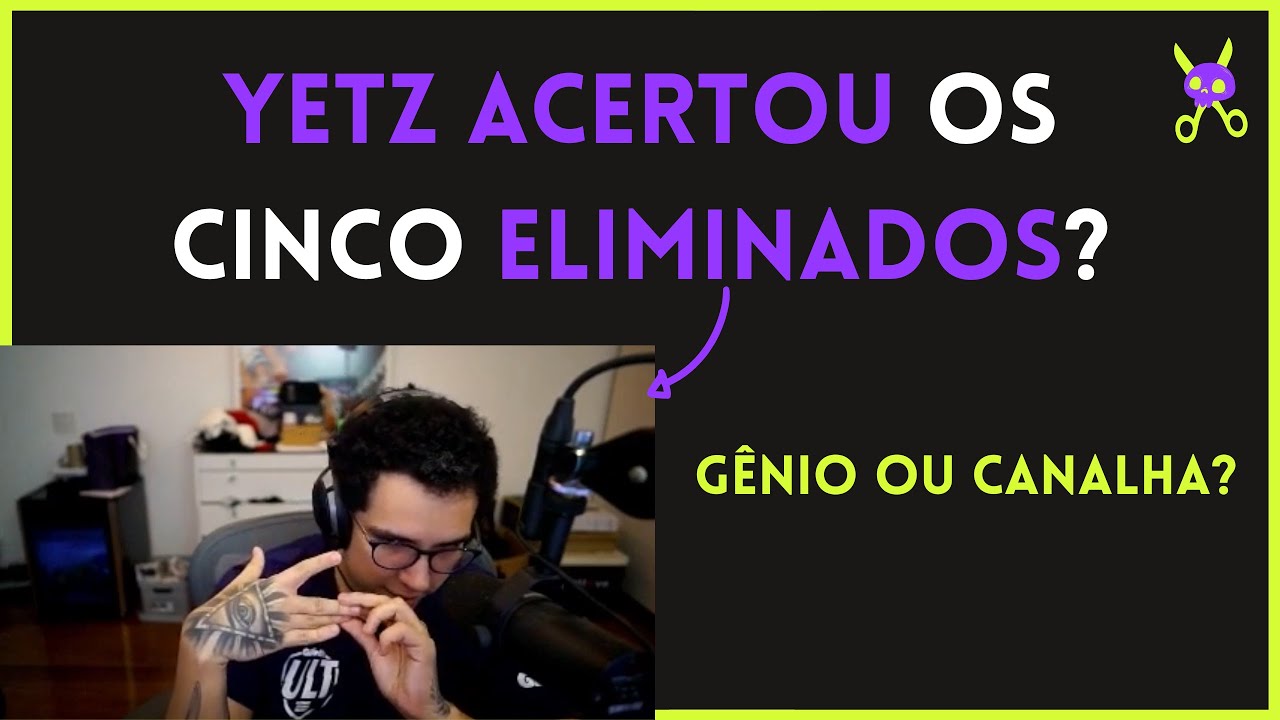 YETZ REAGINDO A ELIMINA&Ccedil;&Atilde;O DO ULT EP. 5