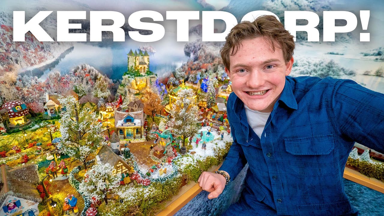 DIT IS HET MOOISTE EFTELING KERSTDORP OOIT 🏠🎄! | Bart Baan