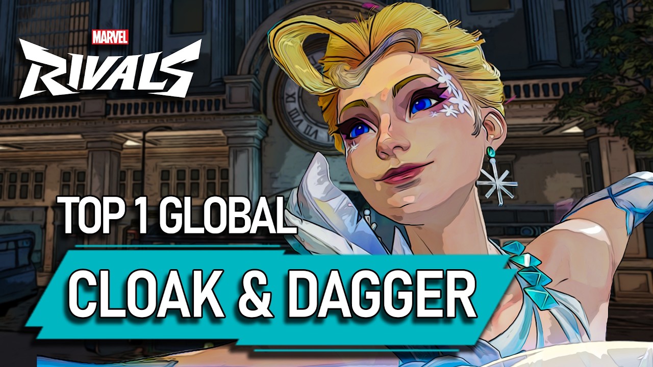 TOP 1 GLOBAL CLOAK & DAGGER ! mxnda - MARVEL RIVALS PRO