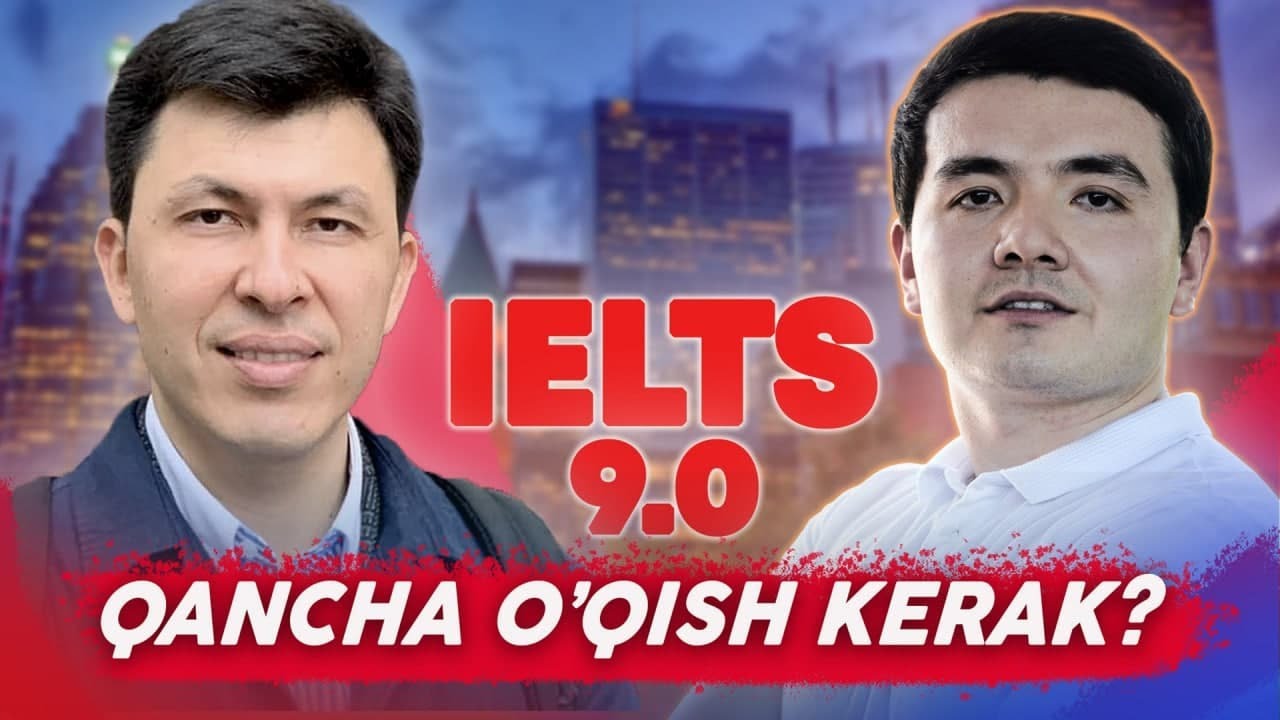 IELTS olish uchun qancha o'qish kerak? | Jahongir Po'latovdan tavsiya