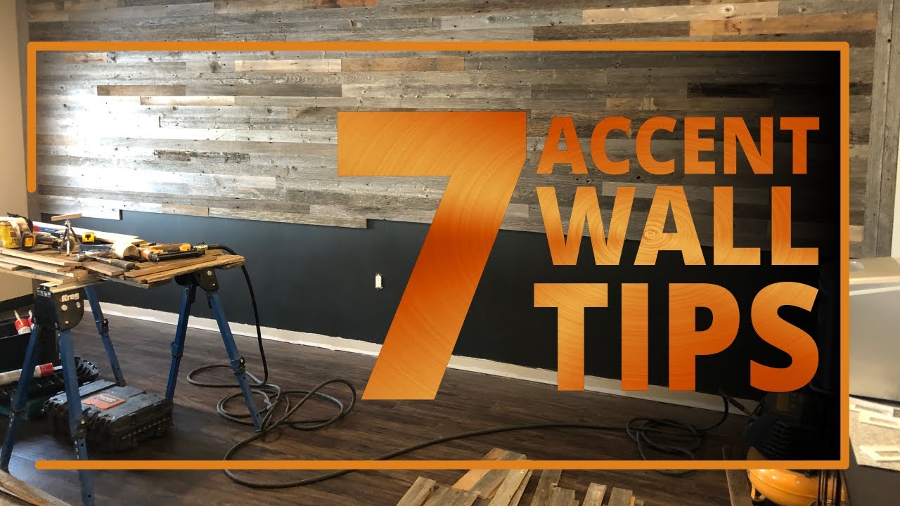 7 Valuable Tips For A Better Accent Wall (Reclaimed Wood)