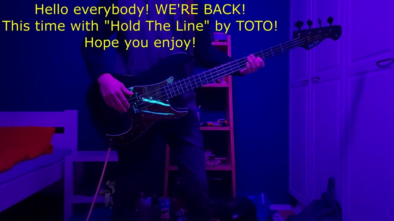 TOTO - Hold The Line || bass cover.