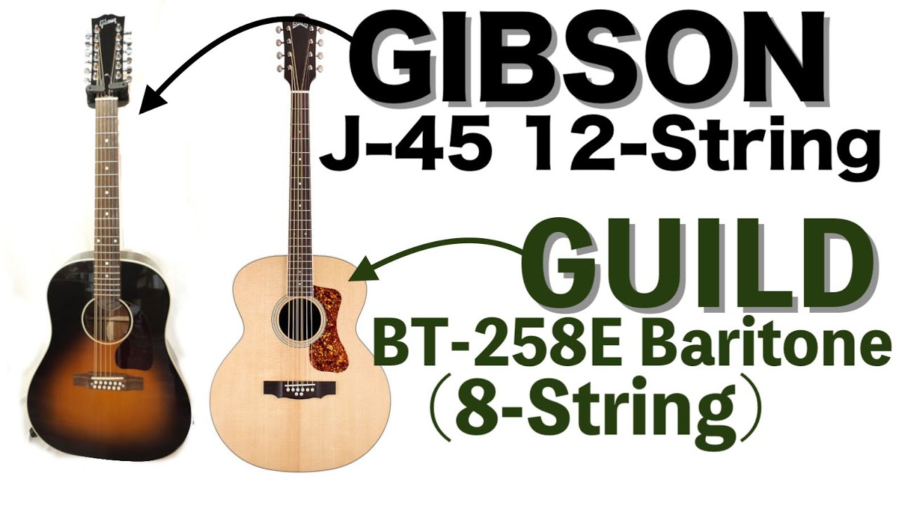Gibson J-45 12 String & Guild BT-258E Baritone with Hiroshi Araki