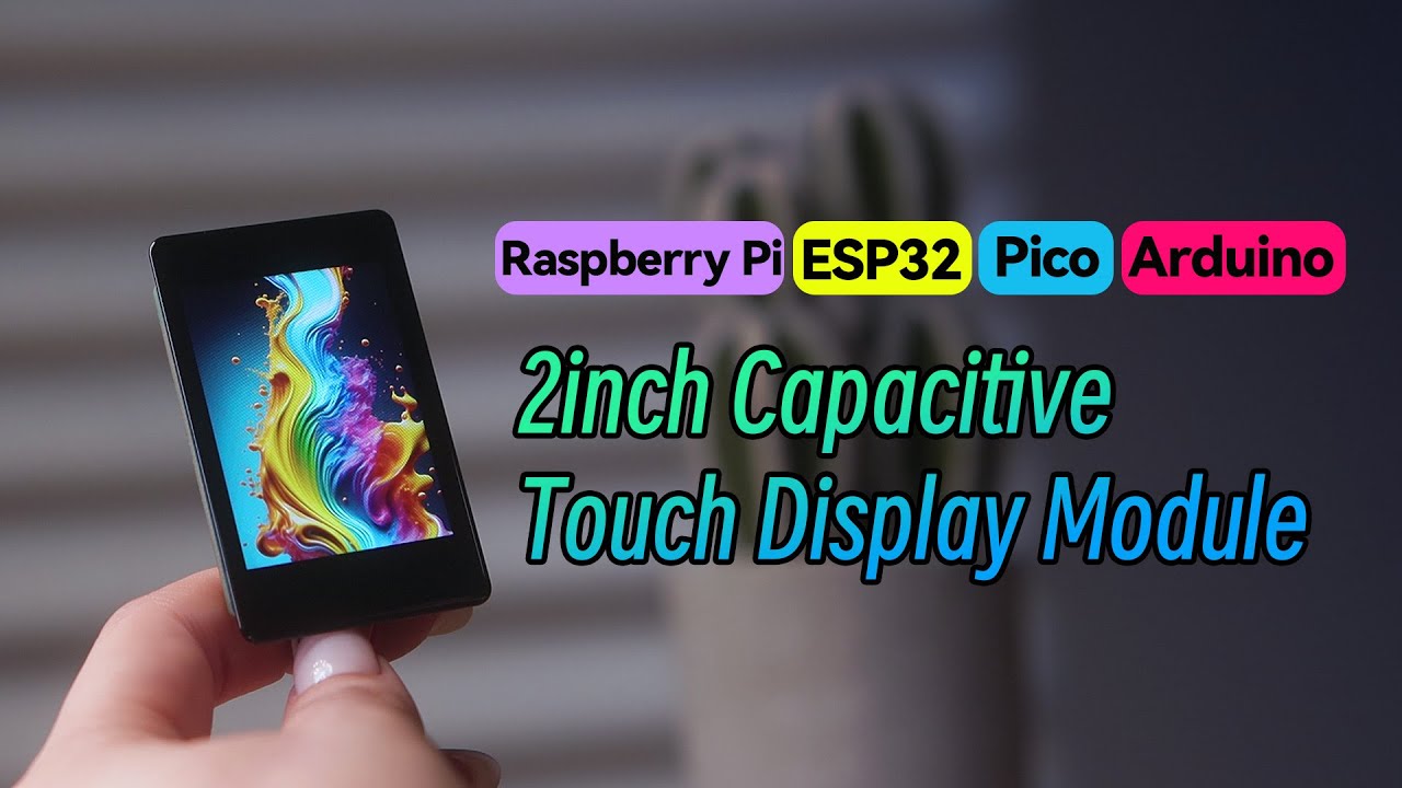 2inch Capacitive Touch LCD, with ST7789T3 Display Driver, Touch Display Module, 240&times;320 Resolution