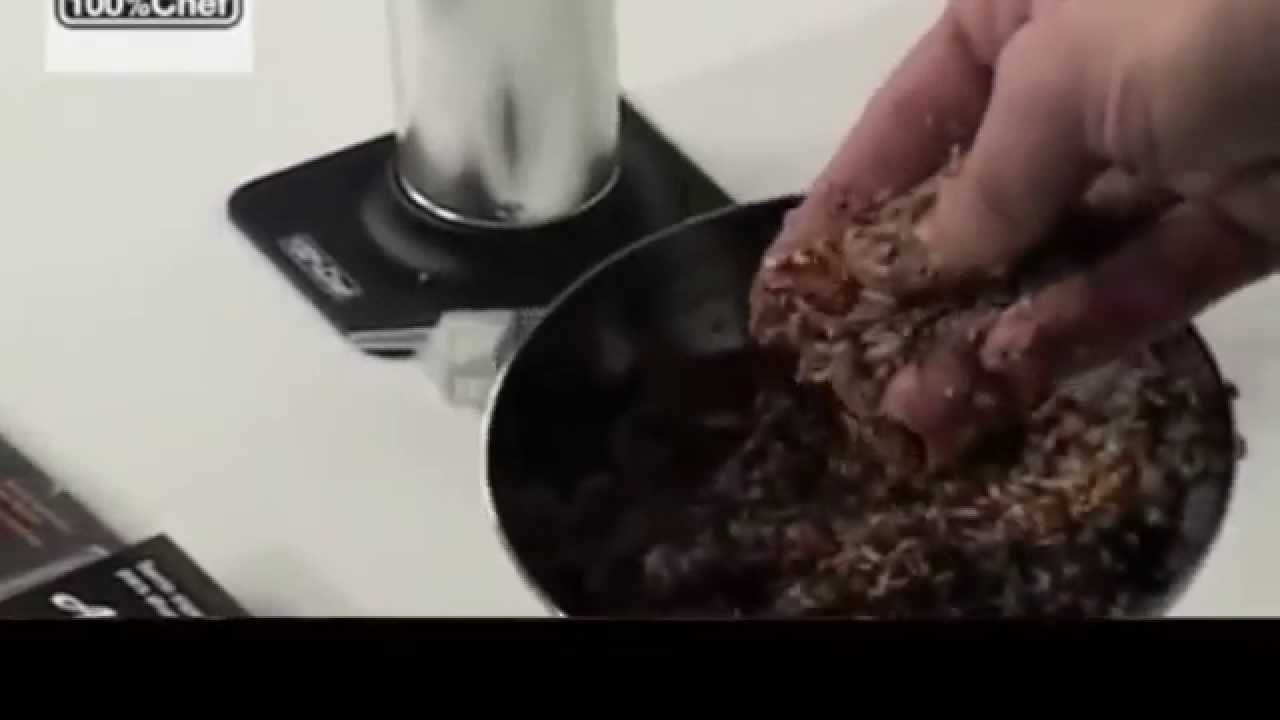 Super Aladin Smoking Gun - Sawdust Preparation