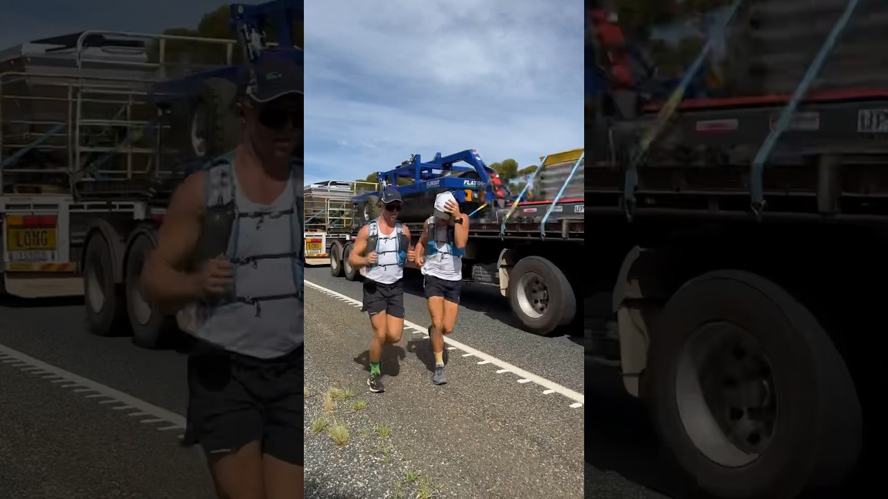 What it’s like RUNNING on Australian Roads