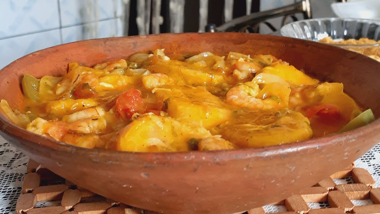 Moqueca de Camarão com Banana da Terra | Gostosuras da Baiana