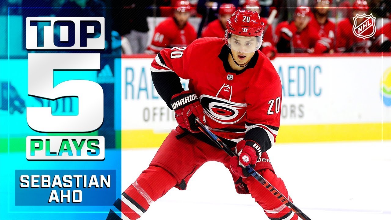 Top 5 Sebastian Aho plays from 2018-19