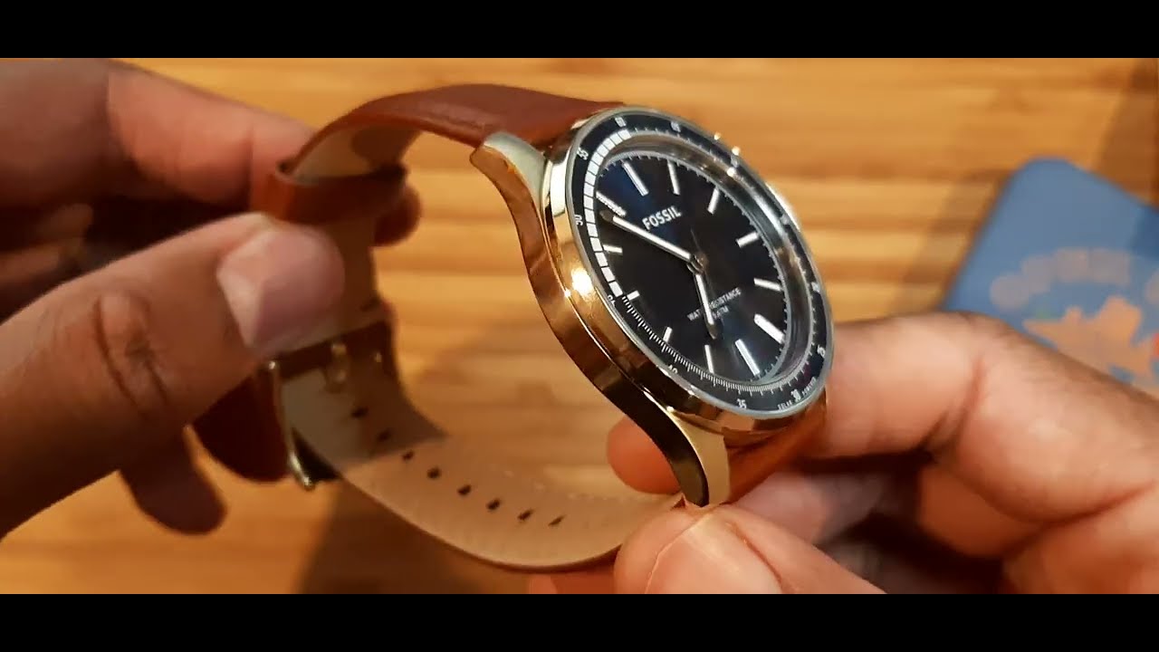 Fossil Sulivan Solar Watch | Model BQ2665