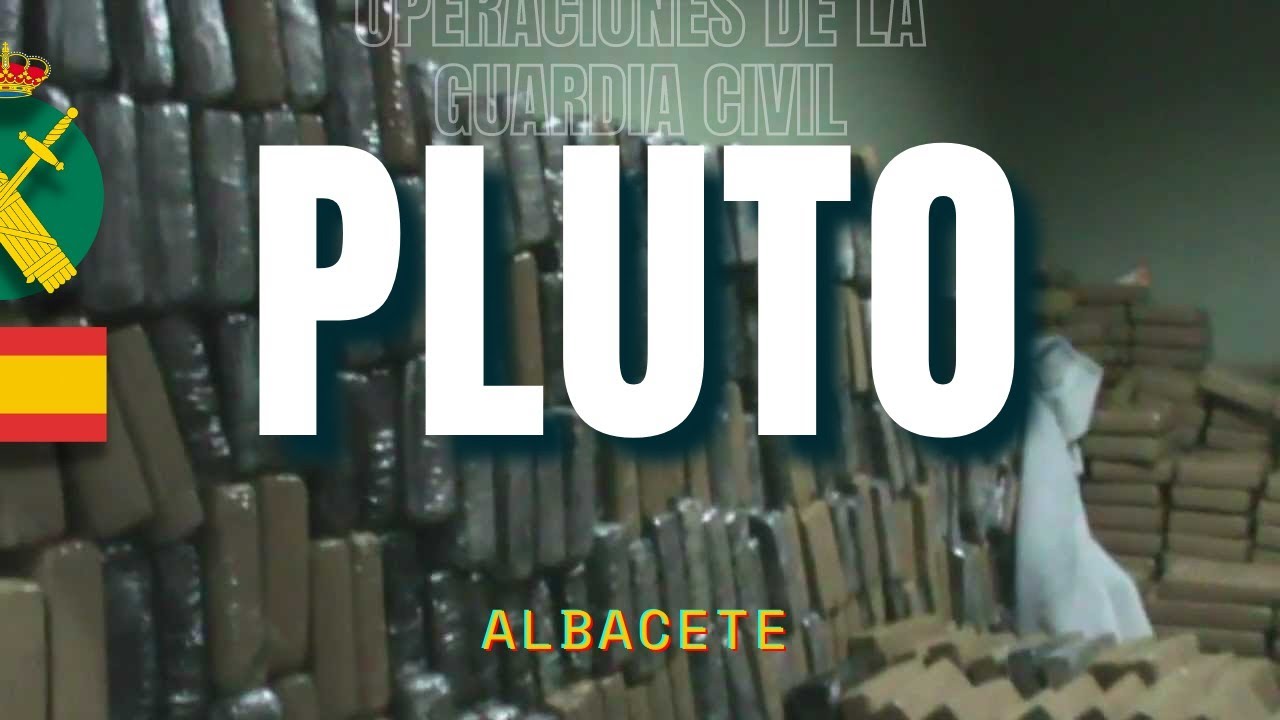 OPERACIÓN PLUTO. Operaciones de la Guardia Civil. Policía Judicial, Albacete.