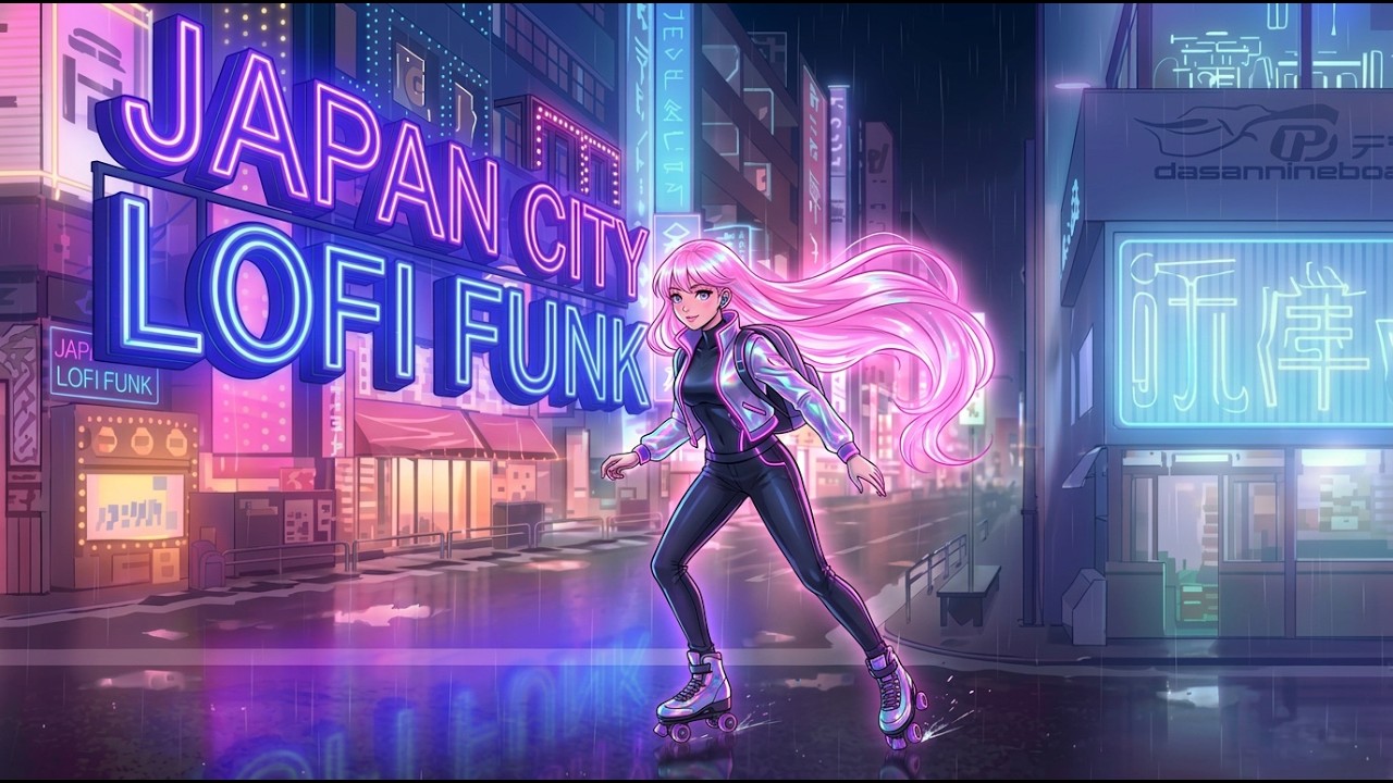 Lofi Japan Funk Vibes | Chill Beats to Work & Unwind 24/7 ✨ | Zen Lofi Vibes