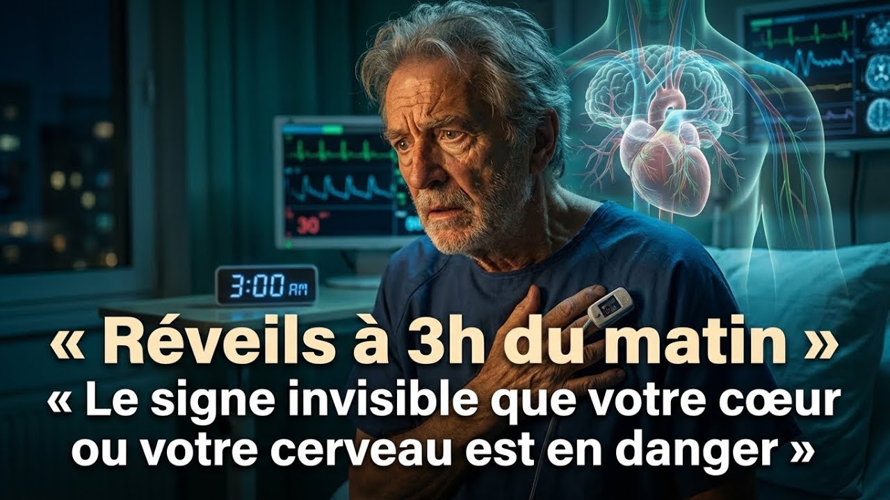 R&eacute;veils &agrave; 3h du matin | Le signe invisible que votre c&oelig;ur ou votre cerveau est en danger