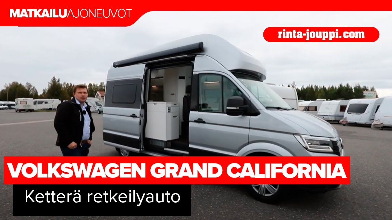 Ketter&auml; Volkswagen Grand California -retkeilyauto