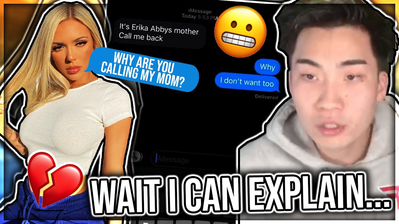 Ricegum Calls His Ex Abby Rao's Mom On Stream