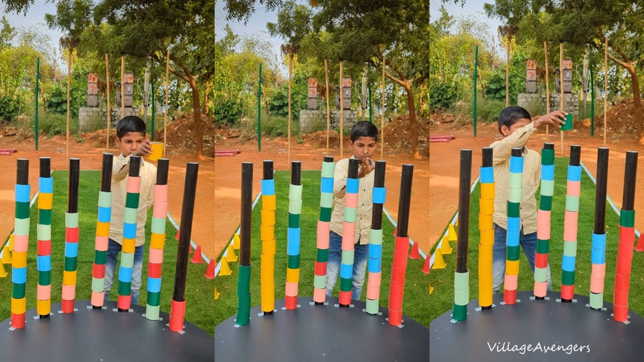Sorting Colours Challenge || Village Avengers