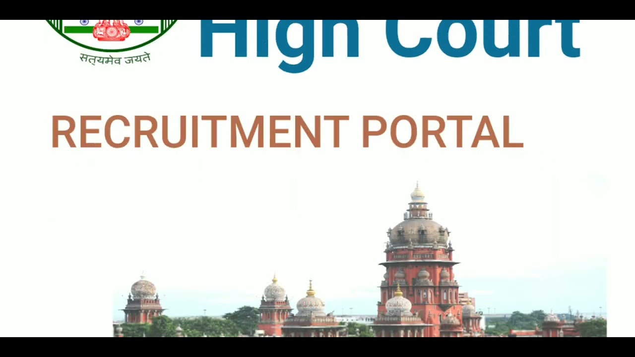 #Madras High Court #🛑Latest Update #Interview and Vacancies Additional Information