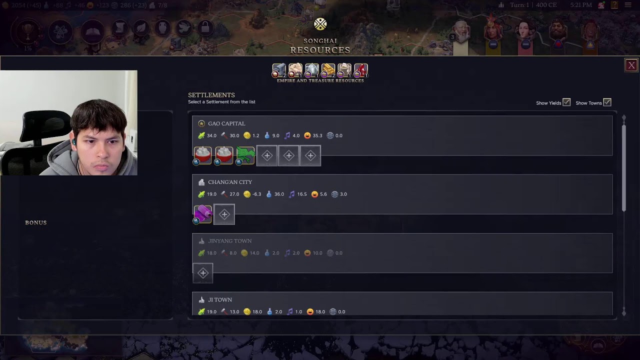 civ sunday w/ bois !subgoal