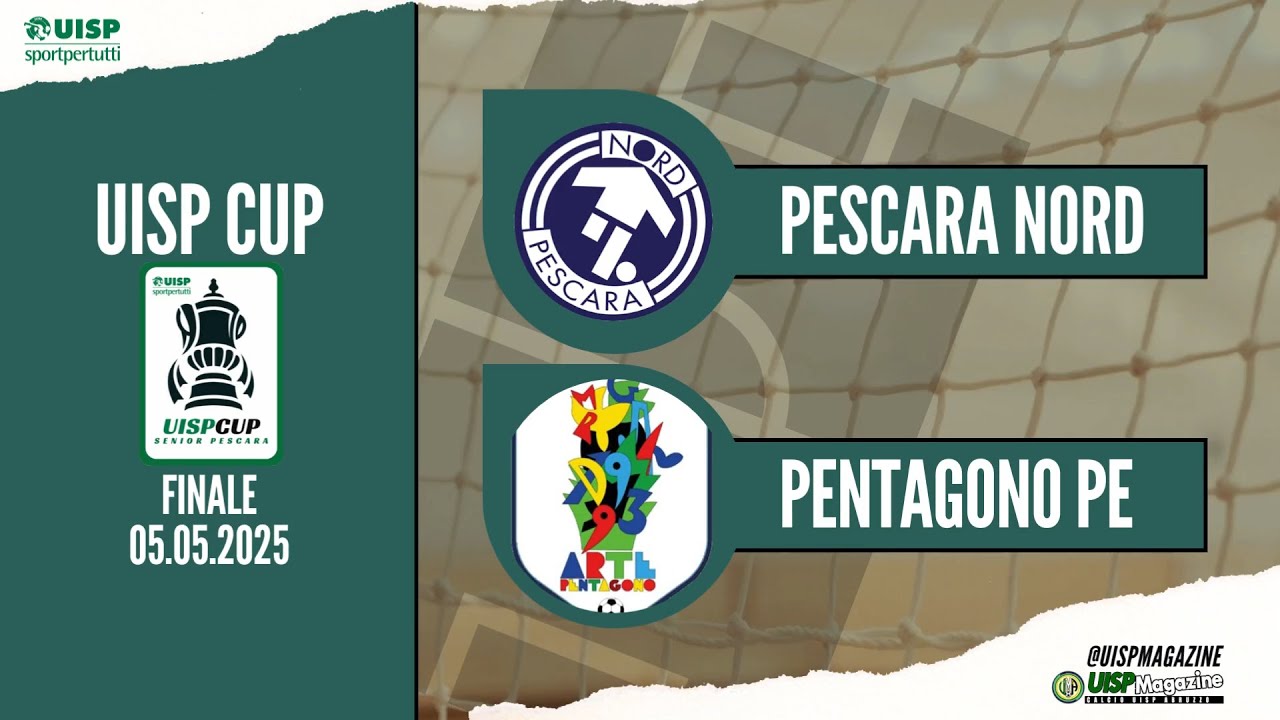 FINALE UISP CUP SENIOR PE 2025 | #calcio #uisp #abruzzo