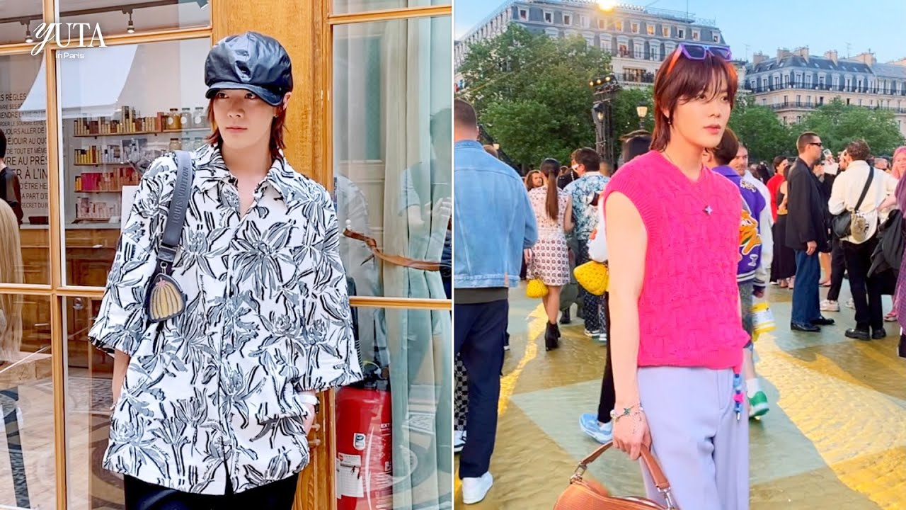 YUTA in Paris🇫🇷 | Louis Vuitton Men’s S/S 2024 Fashion Show Behind