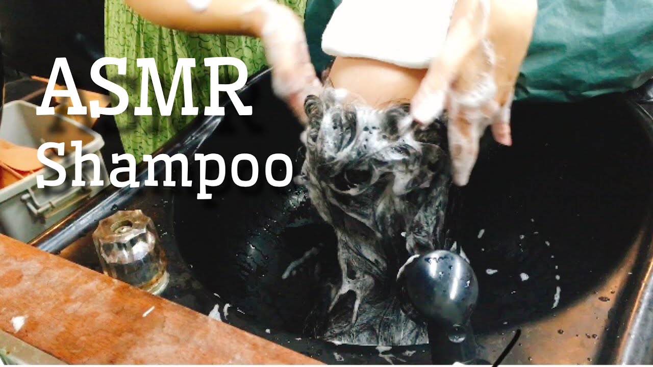 【ASMR】プロの美容師によるシャンプーとトリートメント（Relaxing Shampoo and Hair Wash）