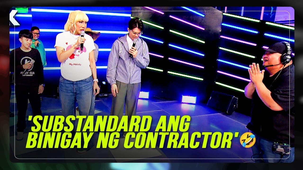 'Mukhang substandard!' Vice Ganda pinuna ang lumangitngit na stage | ABS-CBN News