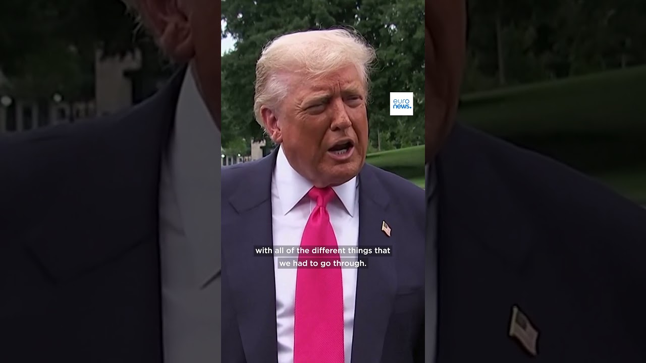 Asked if his name appears in Epstein files, Trump claims Comey, Obama and Biden made them up