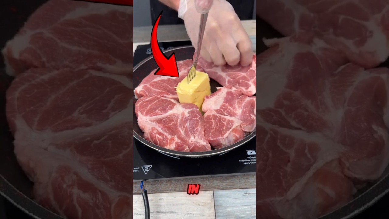 👆 This Korean Chef is a genius 💀 Baked meat recipe 🤤