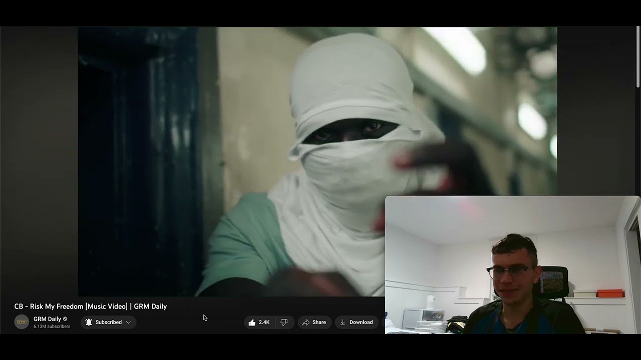 REAL ASFFF - CB - Risk My Freedom [Music Video] | GRM Daily Reaction! American Reacts to UK Drill!