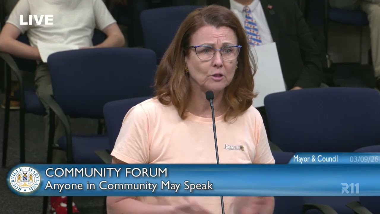 Rockville Mayor & Council Meeting: 3/9/2026