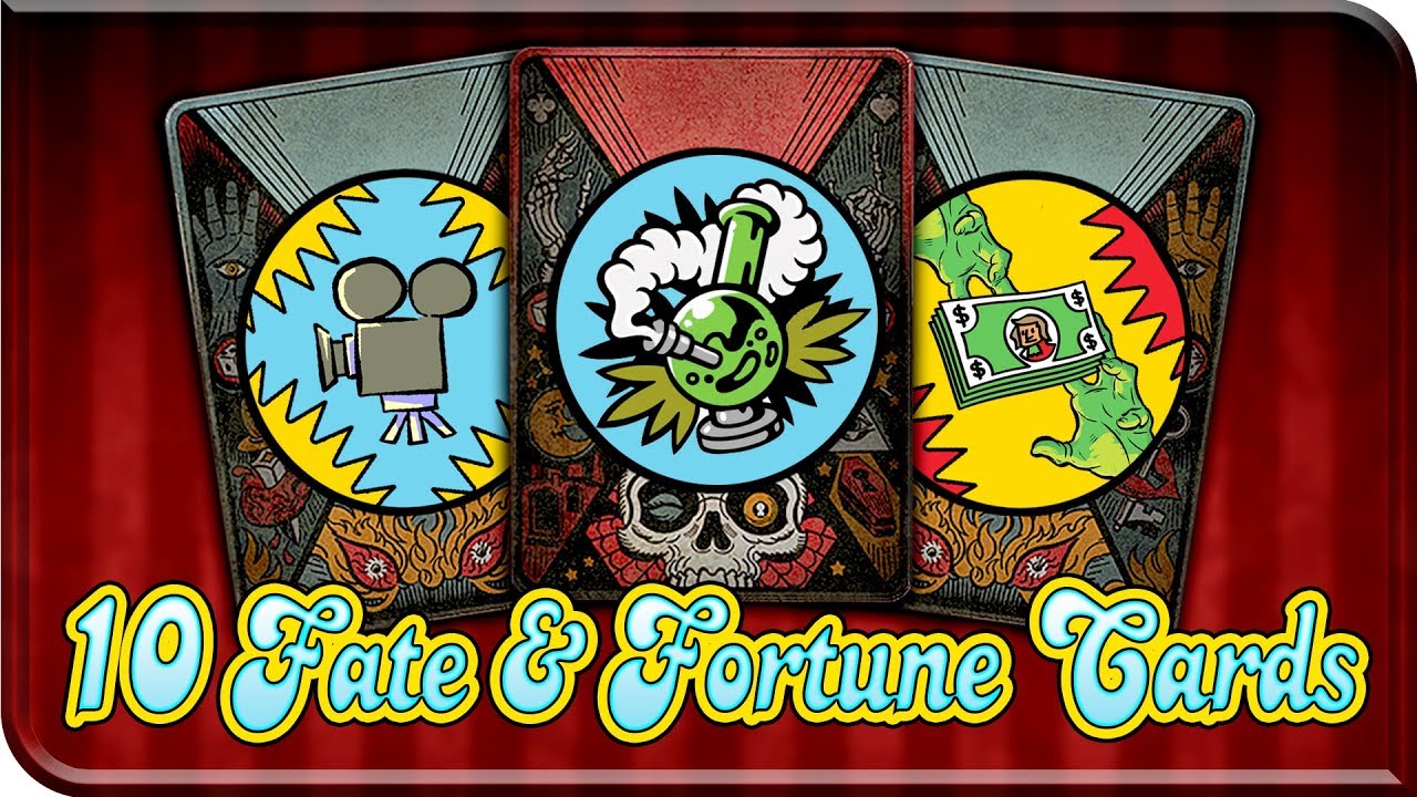 TOP 10 Fate & Fortune Cards (Infinite Warfare Zombies Call Of Duty) Custom Zombies F&F Cards / Ideas