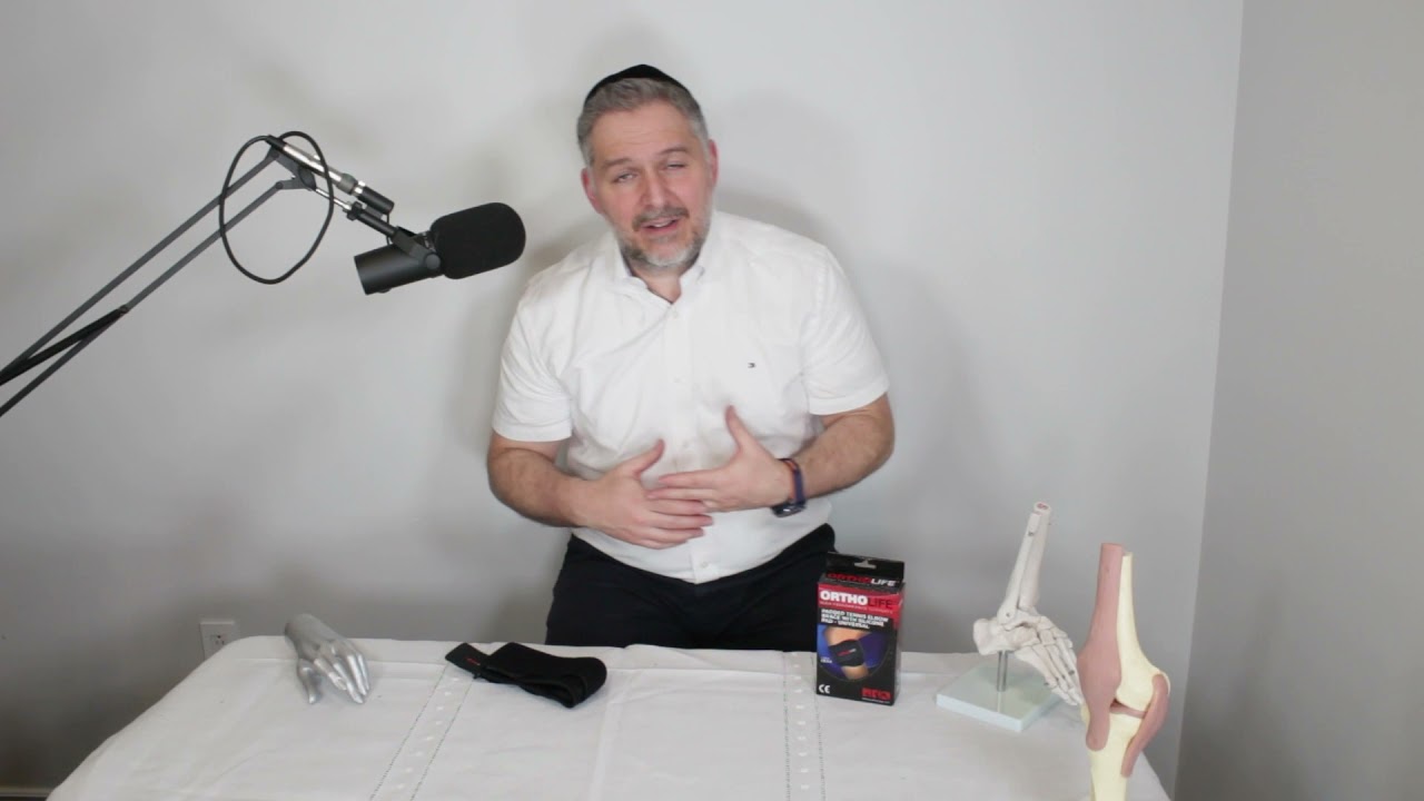 About & How to fit the ORTHOLIFE Tennis Elbow Brace