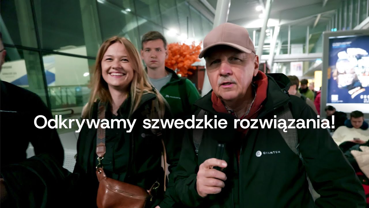 Tomasz Zubilewicz i producenci domów gotowych odkrywają szwedzkie technologie i rozwiązania Qvantum