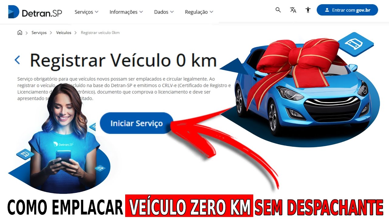 PRIMEIRO EMPLACAMENTO - COMO EMPLACAR CARRO OU MOTO 0KM POR CONTA PRÓPRIA| SEM DESPACHANTE | PASSO A