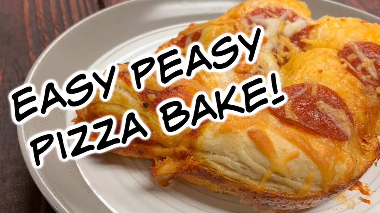 5 Ingredient Easy Peasy Pizza Bake