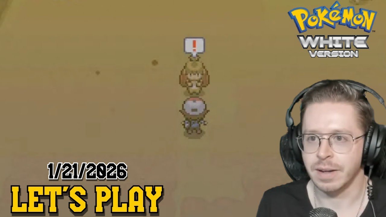 DOOMED In the Desert! Let's Play LIVE - Pokemon: White Version (1/21/2026)