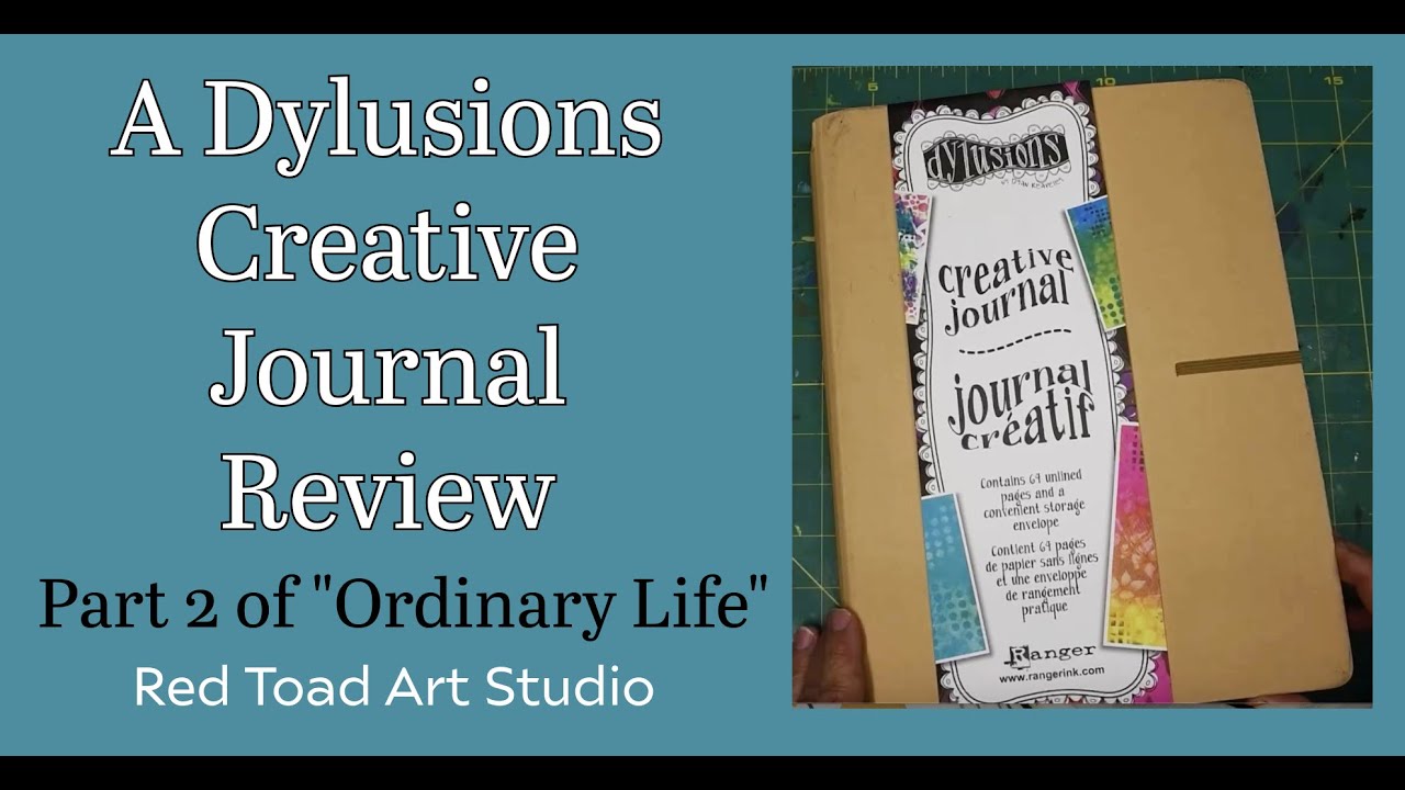 Review of the Dylusions Creative Journal.  Part two of the series 