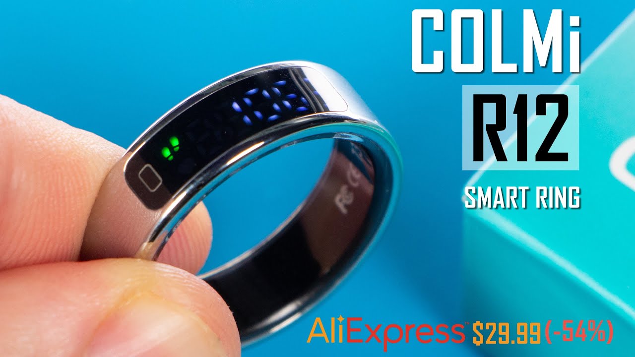 COLMi R12 Smart Ring - смарт-кільце з екраном з Aliexpress за $29.99! Краще за годинник?