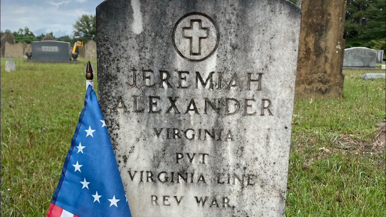 Visiting the graves of soldiers from the Revolutionary War, War of 1812 and Indian war.