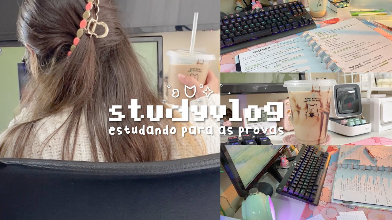 studyvlog | como eu estudo para as provas + como fazer estudo ativo