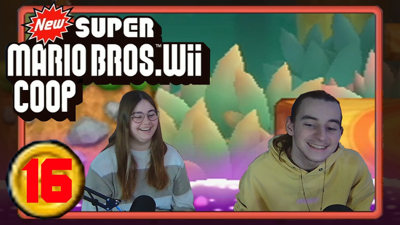 Mit Wiggler über das Giftwasser / New Super Mario Bros. Wii Coop Part 16